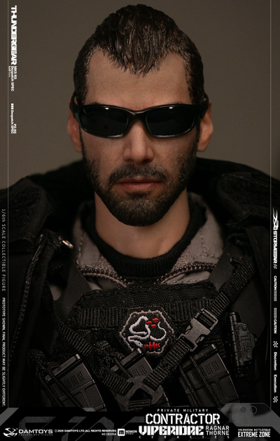 ПРЕДЗАКАЗ - Наемник Рагнар - Коллекционная ФИГУРА 1/6 Extreme Zone Military Contractor VIPERIDAE CERASTES Ragnar Thorne (EBS004) - DAMTOYS ?ЦЕНА: 34900 РУБ.?