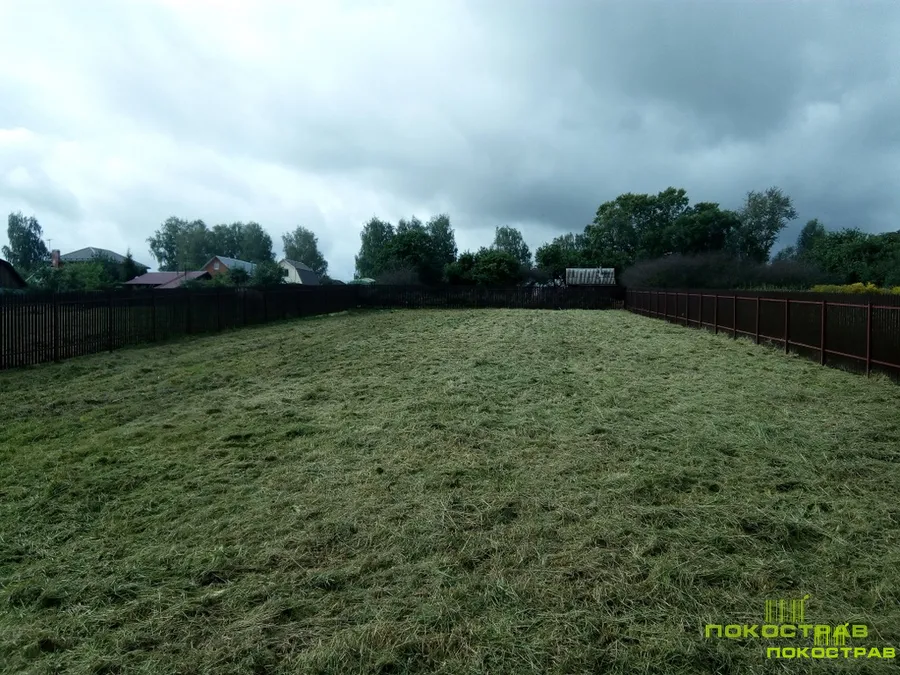 Покос 15 соток выполнен за 90 минут