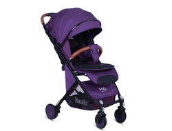 Коляска прогулочная Nuovita Giro Lux Viola, Nero/Фиолетовый, Черный