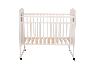 Кровать Incanto Civetta колесо качалка, белый