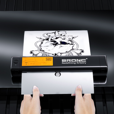 Термокопировальный беспроводной принтер BRONC Inkless Thermal Tattoo Printer