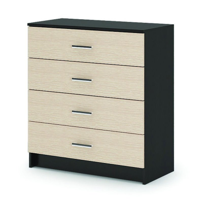 Гармония КМ 601 Комод 4 ящика Венге/Белфорт