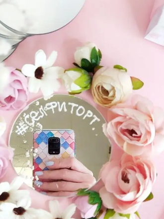 Зеркало для бенто торта 9 см