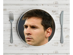 Тарелка Лионель Месси, Lionel Messi №9