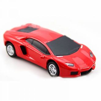 Флешка-машинка Lamborghini Aventador 8 Гб красная