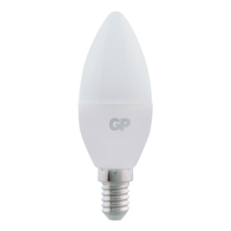 Лампа светодиодная GP 7Вт (60Вт), Е14, свеча, 4000К, 560Лм