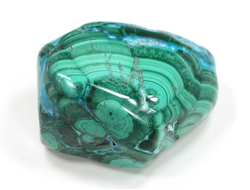 Хризоколла, Малахит, полировка, Конго (36*30*19 мм, 50 г) №26651