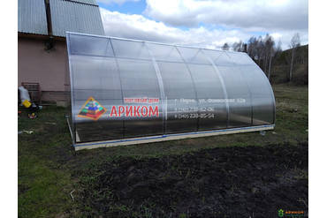 Теплицы и сотовый поликарбонат в Перми от Ариком