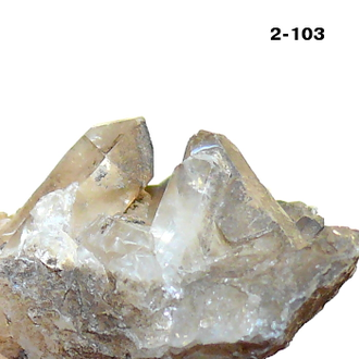 Раухтопаз натуральный (микро-друза) Казахстан №2-103: 10,2г - 28*27*15мм