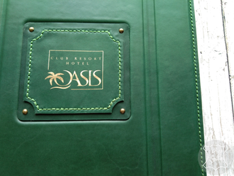 Гостевая книга для отеля, книга отзывов, гостевая книга с логотипом, кожаная папка, меню из кожи