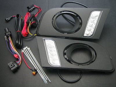 Светодиодные дневные ходовые огни в штатные места на дорестайл