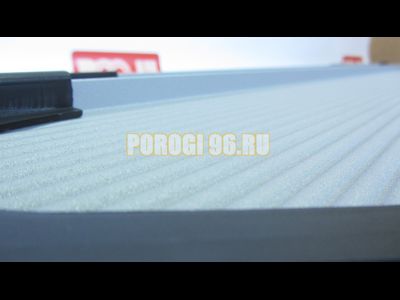 Пороги подножки "Classik Silver" 1700 мм для Changan CS35 PLUS 2018 -