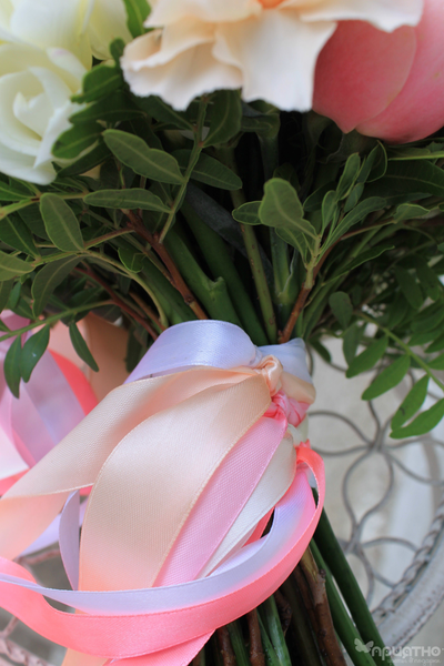 Букет невесты & Бутоньерка № 1321