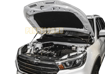 Амортизаторы капота, 2 шт. АвтоУпор для Lifan X70 I 2017-