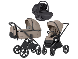 Коляска 3в1 Carrello Ultimo Pearl Beige Chrome 2025 (Vega)