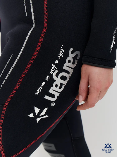 Гидрокостюм неопрен 5мм Sargan "NERO 2.0" Long lady р.M