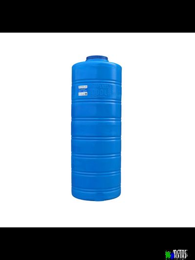 Емкость 1м3 (1000л) синяя вертикальная