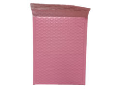 Пакет с воздушной подушкой D/14 полиэтиленовый розовый (200х250мм+50мм клапан)