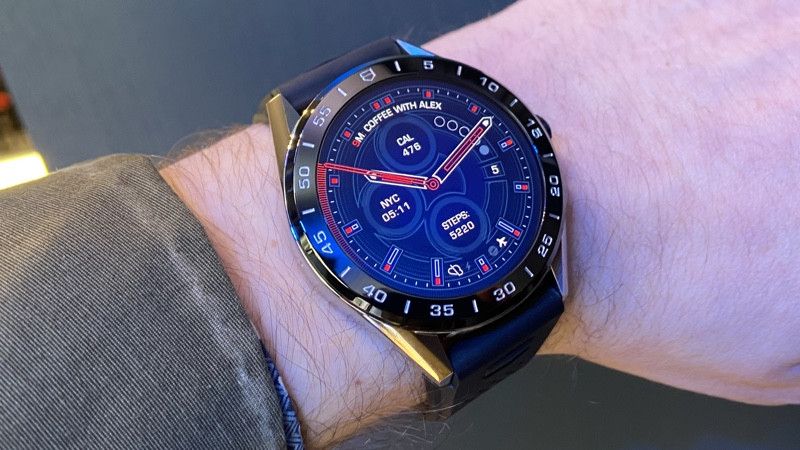 tag heuer connected 2020 blue