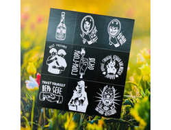 Наклейки. Дьявол