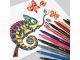 Фломастеры JOVI (Испания), 12 цветов, трехгранные, смываемые, вентилируемый колпачок, 1612, 3 набора