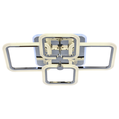 Люстра потолочная светодиодная Profit Light 18070/4 CHR 108W+10W RGB