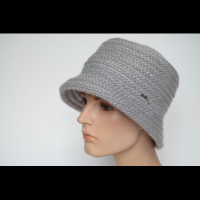 Шляпа зимняя женская Италия Vizio 8046 TF серая
