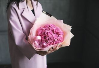 "Elegance" из 15 роз