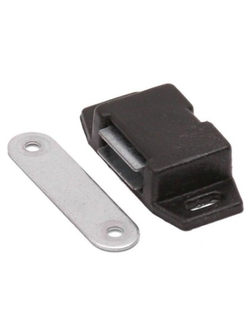 Защёлка магнитная REJS с ответной планкой (коричневый)