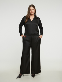 Женская блузка с принтом большого размера в модном бутике XLady