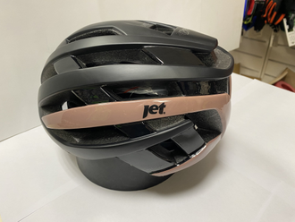 Шлем JET HAWKER, Black/Brown