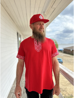 Кепка "Белобог" (красная)