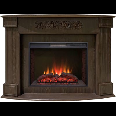 Электрокамин Венеция AO с очагом Sparta 25.5 LED