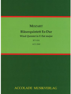 Wolfgang Amadeus Mozart Bläserquintett Es-Dur wind quintet
