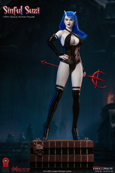 Коллекционная ФИГУРКА 1/6 scale Демоница Сьюзи - SIN BOLDLY  Sinful Suzi (PL2019-150) - TBLeague