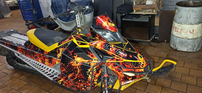 Наклейки на снегоход SKI DOO Summit 2008 - 2013 №3224