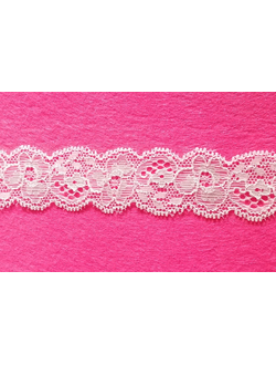 Кружевная тесьма стрейч, 26 мм, арт. Н6630