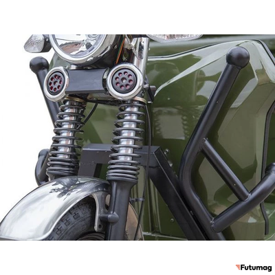 Электротрицикл Rutrike D4 Next 1800 60V1200W красный