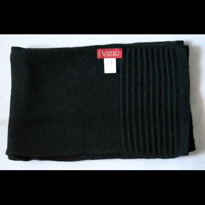 Итальянский шарф из альпака Vizio Италия 5122 черный