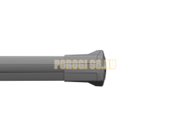 Багажник на крышу автомобиля LUX SCOUT-2 черный для Geely Atlas II 2023-… на интегрированные рейлинги