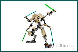 # 75112 Сборная Фигура «Генерал Гривус» / “General Grievous” Buildable Action Figure