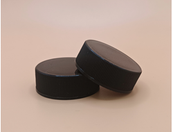 Крышка ПЭТ 32мм, черная, с вкладышем из вспененного полиэтилена, арт.3210