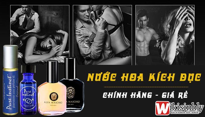 Nước hoa kích dục nữ chính hãng