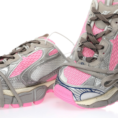 Balenciaga 3XL Mule Grey Pink