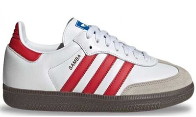 White leather adidas samba 2025