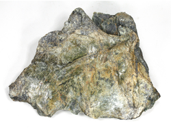 Серпентин, необработанный, дикий образец, Россия, КЧР, Урупский район (131*95*23 мм, 258 г) №37720