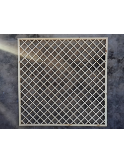 Пергола решетка деревянная заборная 2000х2000 мм.