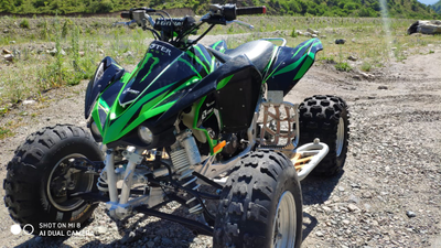 наклейки для квадроцикла Kawasaki_KFX450R_2008-2014 Monster #1354