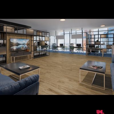 SPC ламинат Damy Floor Family Орех Европейский / European Walnut 0036-2 43 класс толщина 4.0 мм с фаской замковый 2.635 м2