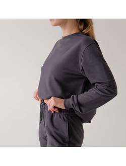 СВИТШОТ Volleylife размер (с 50-56) черный/ графит